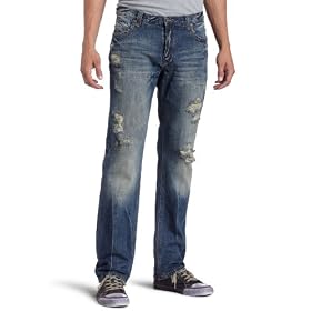 Aknowledge Mens Sands Distressed Jean