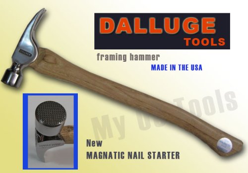2110 Dalluge 21 oz. Framing Hammer Serrated Face