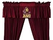 NCAA Arizona State Sun Devils - 5pc Jersey Drapes Curtains and Valance Set