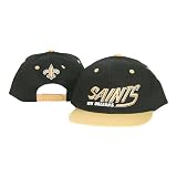 New Orleans Saints Snap Back Flat Bill Adjustable Baseball Hat