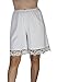 Underworks Pettipants Cotton Knit Culotte Slip Bloomers Split Skirt 9-inch Inseam