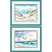 Seashore Pair Watercolor