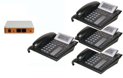 Small Office Phone System with 4 Phones