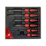 Snap-On 6 pc Screwdriver Set SGDX60BO