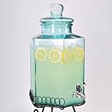 Global Amici-Hexagonal Glass Beverage Dispenser