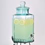 Hexagonal Glass Beverage Dispenser