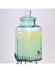 Buy Hexagonal Glass Beverage Dispenser