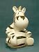 BLOW FISH 15-Inch Jumbo Zebra Money Bank Resin Collector