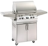 FireMagic A430S-1A1N-61 Stainless Steel Aurora Aurora Stand Alone Natural Gas Grill with Burners and