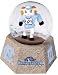 North Carolina U Tar Heels Mascot In Musical Gobe, Plays The School'S Fight Song, 6 Sided Stone Base