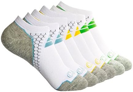 Mens / Womens 6-Pack / Half Dozen Cotton SPORTS ANKLE/QUARTER SOCKS CREW LOW CUT for Runninig Walking Outdoor