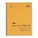 TOPS Spiral-bound 5-Hole Data Notebook, 11 x 8-1/2 Inches, 50 Sheets (36250)