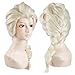 Frozen Princess Elsa Wig Light Blonde Cosplay Costume Anime Wig