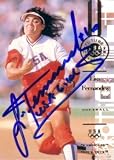 Lisa Fernandez (softball) autographed 1996 Upper Deck U.S. Olympic card