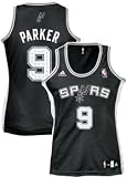 San Antonio Spurs Tony Parker Womens Fashion Glitter Jersey