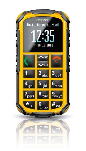 Emporia Solid Outdoorhandy (4,6 cm (1,8 Zoll), OLED Farbdisplay, Bluetooth) gelb