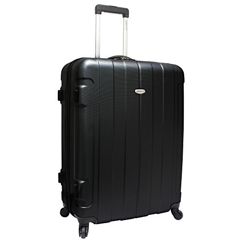 Traveler's Choice Rome 28 in. Hardshell Upright Spinner Luggage with Free TSA Lock