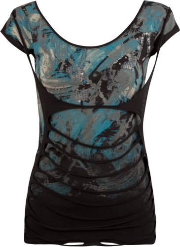 ANM Brushstroke Womens Top