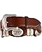 Tony Lama Men's Scalloped Leather Belt