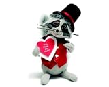 Annalee 6 Valentine Bandit Racoon