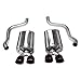 Corsa 21011BLK Axle-Back Exhaust (Chevrolet Corvette C6 2009-2013)