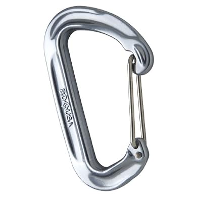 Black Diamond Oz Wired Gate Carabiner
