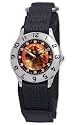 Disney Kids' Pirates of the Caribbean Black Velcro Watch #D008S500