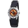 Disney Kids' Pirates Of The Caribbean Black Velcro Watch #d008s500