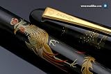 Namiki Nippon Chinese Phoenix Fountain Pen - Maki-E/Gold Trim, Fine Nib 60409