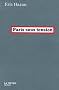 Paris sous tension