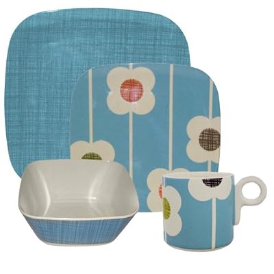 Orla Kiely Sky Abicus Flower Collection : Target : salad plate plate orla kiely melamine target