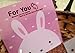 Patty Both 100 PCS Lovely Cute Bowknot OPP Self Adhesive Cookie Bakery Candy Biscuit Roasting Treat Gift DIY Plastic Bag (Pink Rabbit)