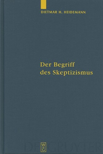 Der Begriff des Skeptizismus