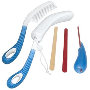 Etac Beauty Kit, includes a Body Washer, Comb, and Multi-Purpose Grip Etac Beauty Kit, includes a Body Washer, Comb, and Multi-Purpose Grip