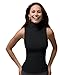 Spanx On Top and In Control Chic Sleeveless Turtleneck - Black