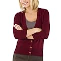 Merona&reg; Collection Womens Merino Wool V-Neck Cardigan Sweater - Allspice