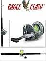 Eagle Claw Tourist 5'6" Levelwind Rod & Reel Combo