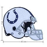 Indianapolis Colts Helmet Logo Embroidered Iron on Patches