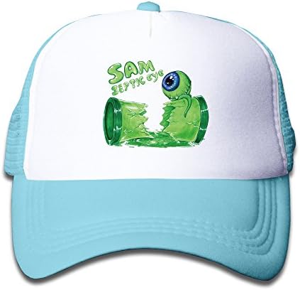 Sam Septiceye Jacksepticeye SkyBlue Children Adjustable Mesh Hat