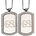 North Carolina Tar Heels Dog Tag Necklaces