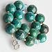 Chrysocola & Swarovski Crystal Bead 16