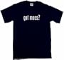 got moss? Men's Tee Shirt Large-Black