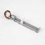 Dowonsol Dc 4-9v 500mA 2 フェーズ 4 ワイヤ駆動 ステッパーモーター ナット留め スライダーステップ 角度18°