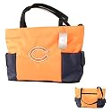 Chicago Bears Purse / Handbag (Orange & Blue Tipped, 15" x 9")