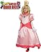 Super Mario Brothers Child's Deluxe Costume, Princess Peach Costume-Small