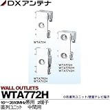 【DXアンテナ】小形直列ユニット/壁面テレビ端子　直列ユニット　中間用　WTA772H
