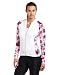 Skirt Sports Women's Long December Jersey ,White/ Freeride Print,Medium