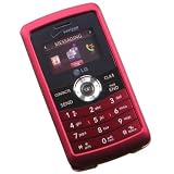 Crystal Hard Rubberized Red Cover Case for LG enV3 VX-9200 Verizon [WCC177]