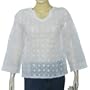Kurti Fashion of India Casual Dresses Chikan Embroidery Size M (ctop544)