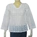 Kurti Fashion of India Casual Dresses Chikan Embroidery Size M (ctop544)